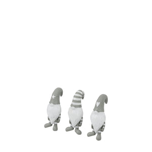 Gerald Gonk Pot Hanger - Grey (Set of 3)