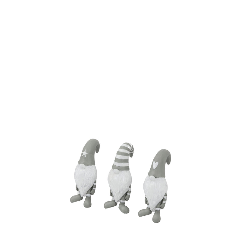 Gerald Gonk Pot Hanger - Grey (Set of 3)