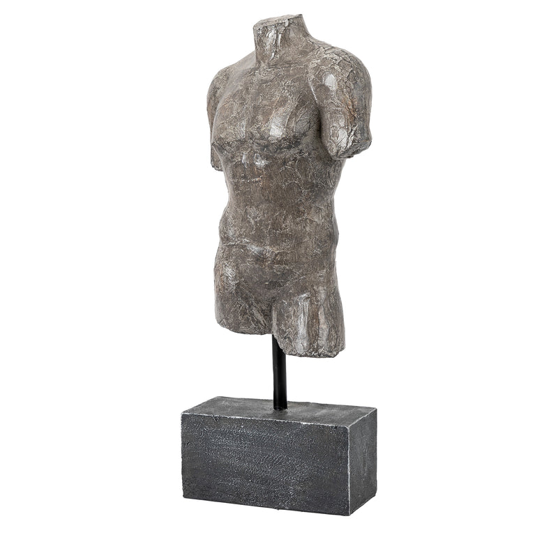 Adonis Male Form Sculpture - Grey