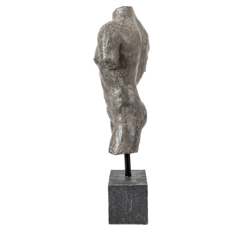 Adonis Male Form Sculpture - Grey
