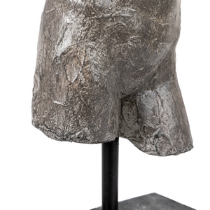 Adonis Male Form Sculpture - Grey