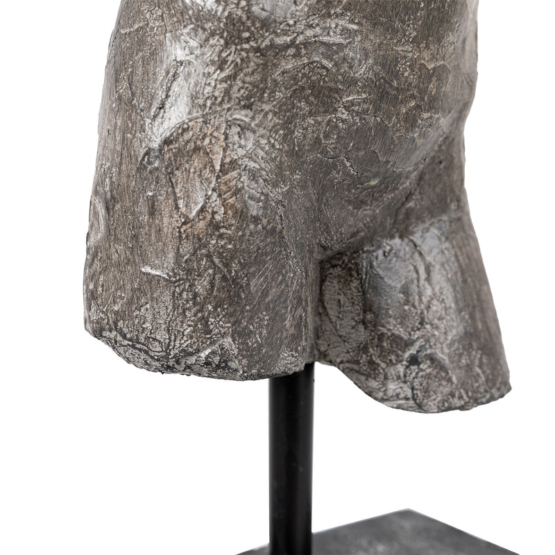 Adonis Male Form Sculpture - Grey