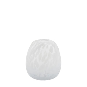 Linni Small Vase - Frosted White