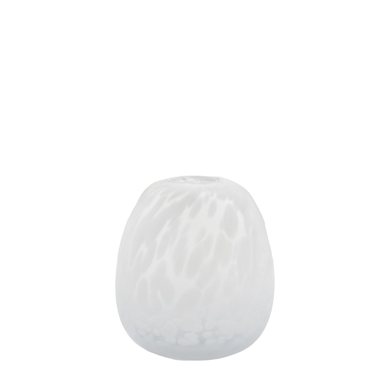 Linni Small Vase - Frosted White