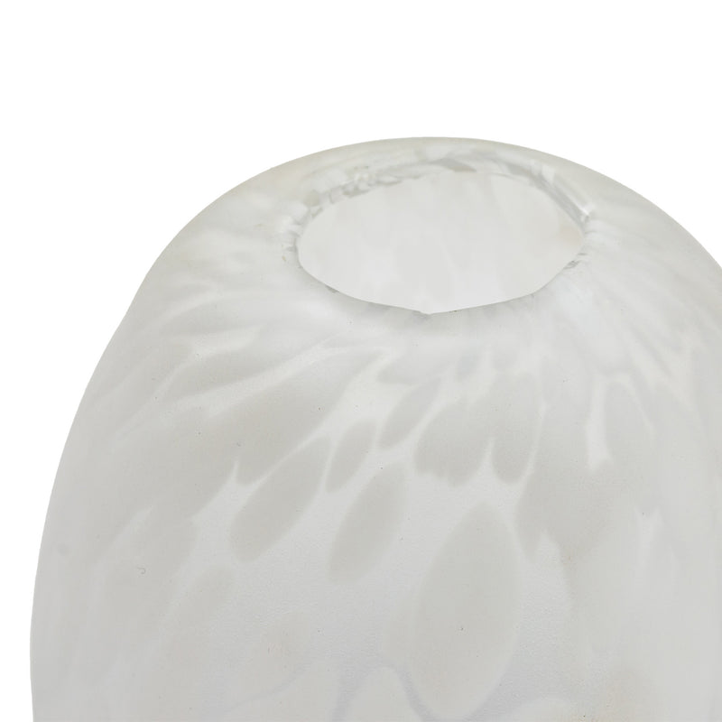 Linni Small Vase - Frosted White