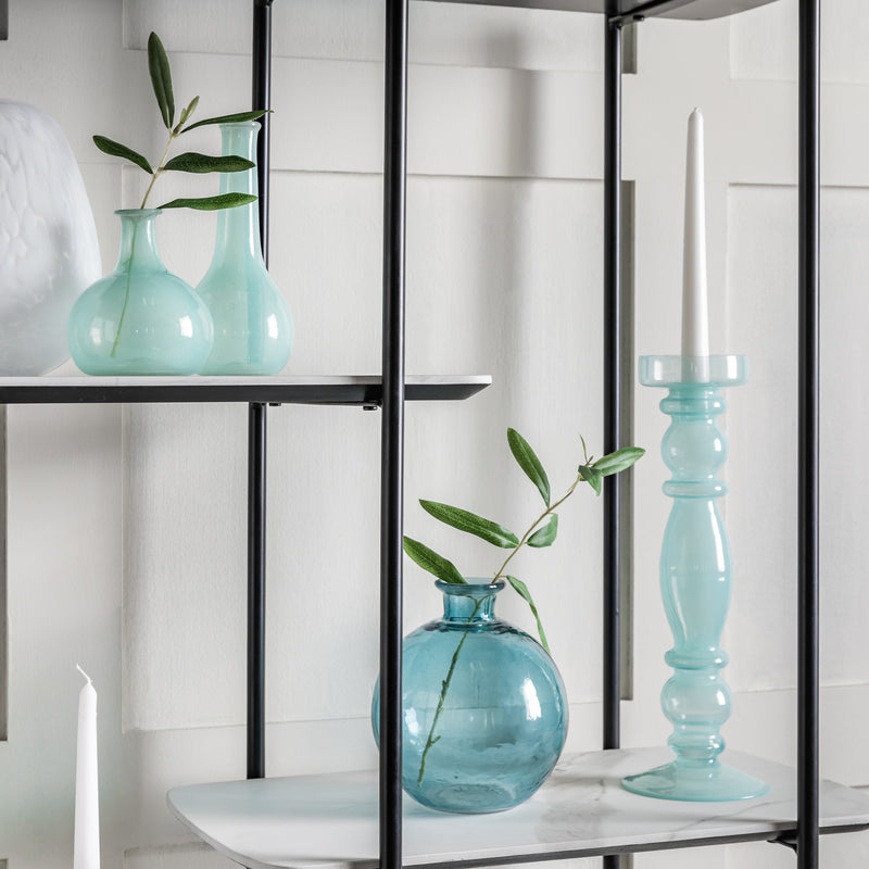 Ribble Small Vase - Ocean Blue