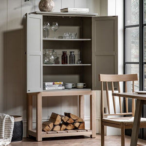 Eton Oak 2 Door Cabinet - Prairie