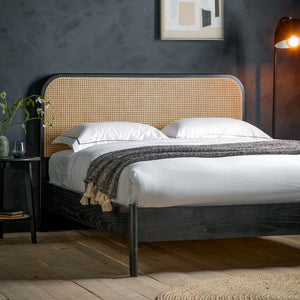 Skylar Oak King Size Bed - Natural