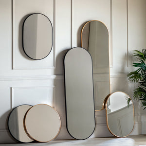 Yardley Sqaure Mirror - Black