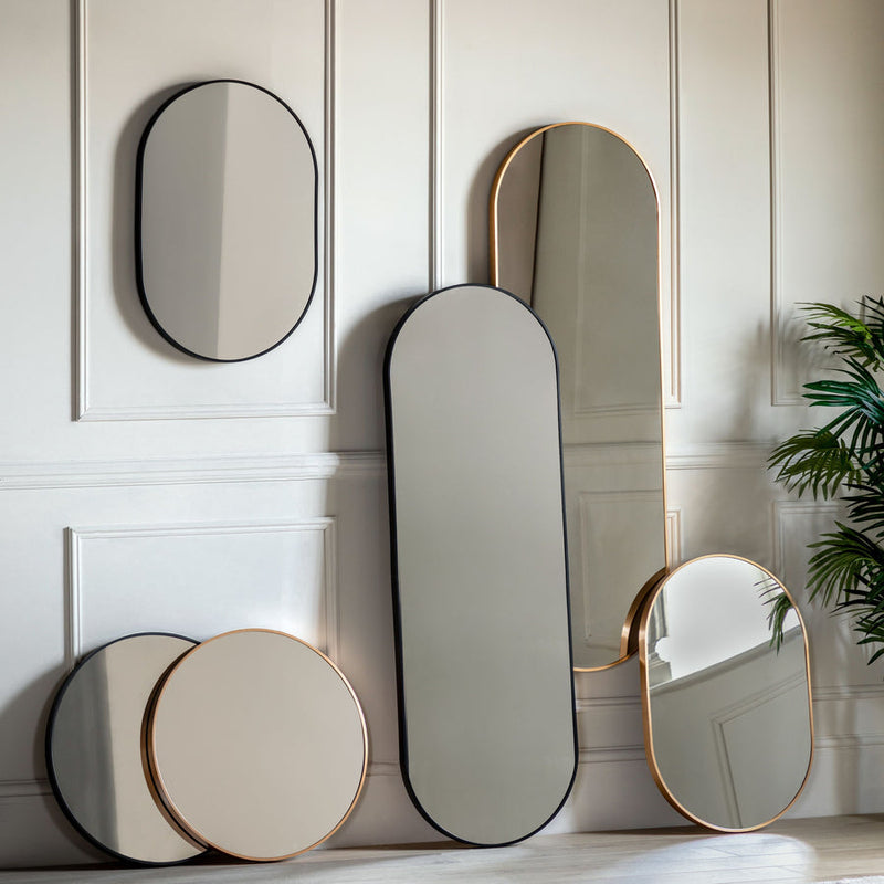 Yardley Sqaure Mirror - Black