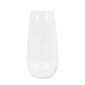 Feather Large Vase - Clear