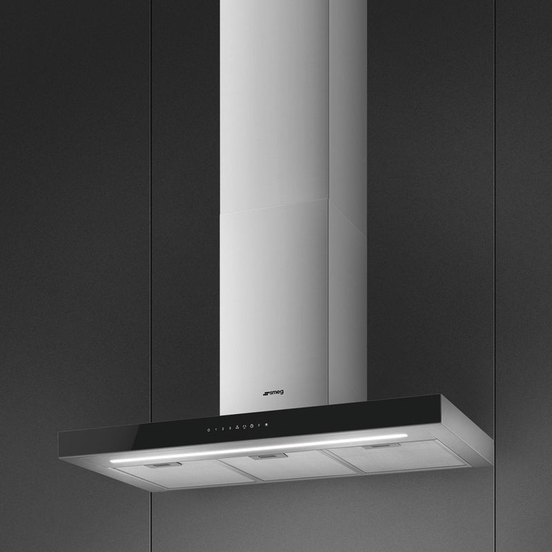 Smeg KBT9L4VN 90cm Island Cooker Hood