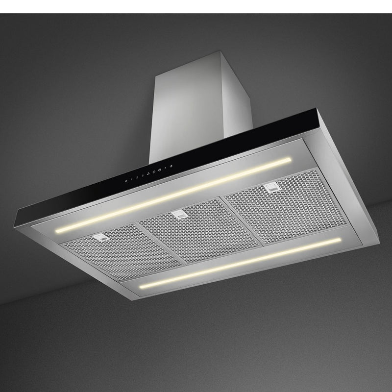 Smeg KBTI9L4VN 90cm Island Cooker Hood
