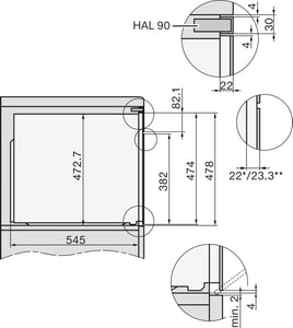 Miele H2890B Built In Electric Single Oven