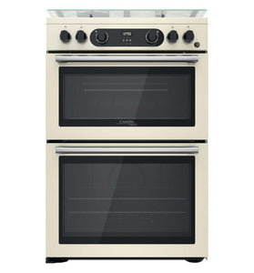 Hotpoint CD67G0C2CJ/UK 60cm Gas Double Oven Freestanding Cooker