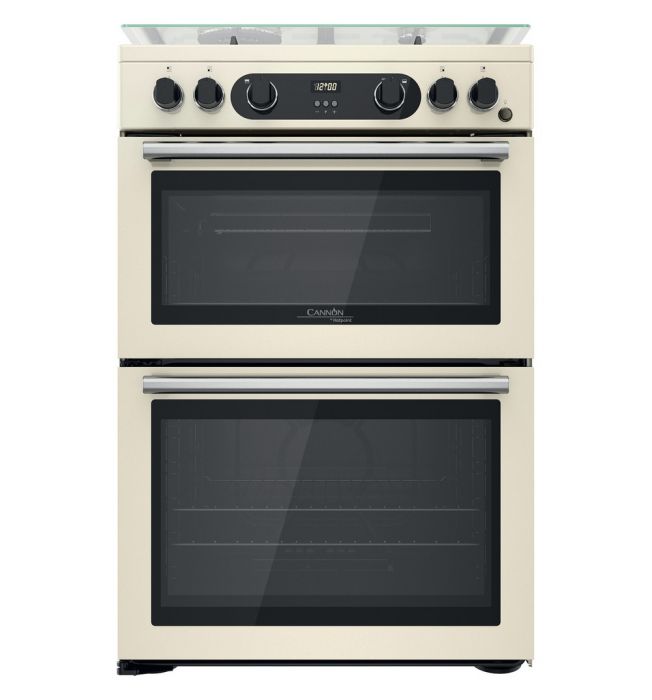 Hotpoint CD67G0C2CJ/UK 60cm Gas Double Oven Freestanding Cooker