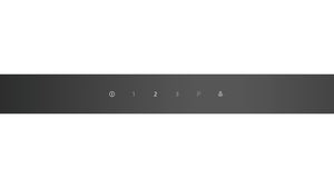 Neff D64QFM1N0B 60cm Slim Pyramid Chimney Cooker Hood