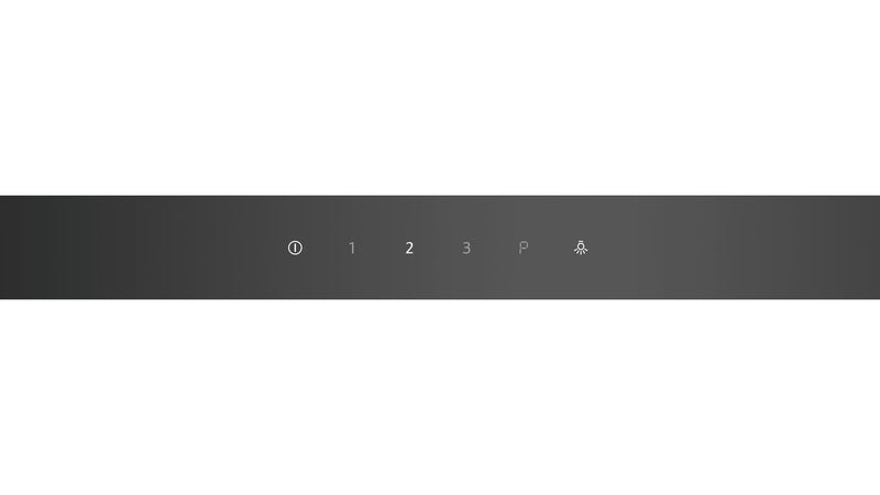 Neff D64QFM1N0B 60cm Slim Pyramid Chimney Cooker Hood