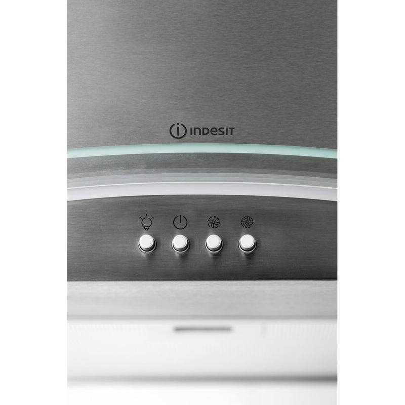 Indesit IHGC 6.5 LM X Chimney Cooker Hood