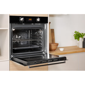 Indesit IFW 6340 BL UK Built In Single Oven