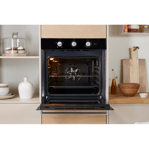 Indesit IFW 6330 BL UK Built In Single Oven