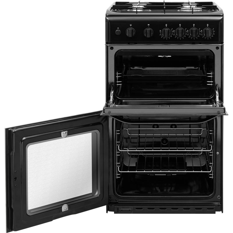 Hotpoint HD5G00KCB/UK 50cm Gas Double Oven Freestanding Cooker