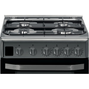 Hotpoint HD5G00CCX/UK 50cm Gas Double Oven Freestanding Cooker