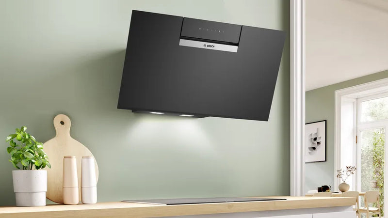Bosch DWK87FN60B 80cm Angled Chimney Cooker Hood