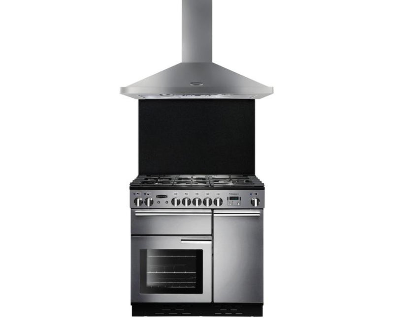 Rangemaster LEIHDC90SC 90cm Chimney Cooker Hood