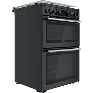 Hotpoint CD67G0C2CA/UK 60cm Gas Double Oven Freestanding Cooker