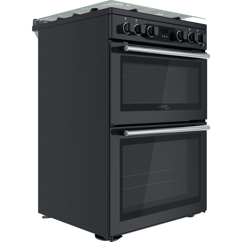 Hotpoint CD67G0C2CA/UK 60cm Gas Double Oven Freestanding Cooker