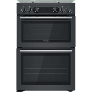 Hotpoint CD67G0C2CA/UK 60cm Gas Double Oven Freestanding Cooker