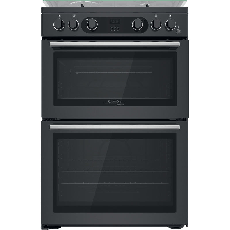 Hotpoint CD67G0C2CA/UK 60cm Gas Double Oven Freestanding Cooker