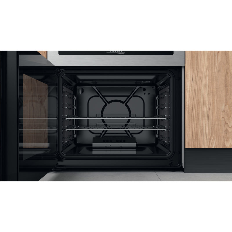 Hotpoint CD67G0CCX/UK 60cm Gas Double Oven Freestanding Cooker