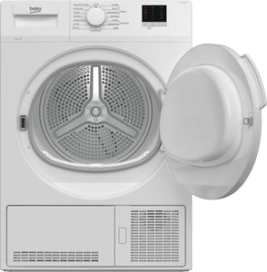 Beko DTLCE80041W 8kg Condenser Tumble Dryer