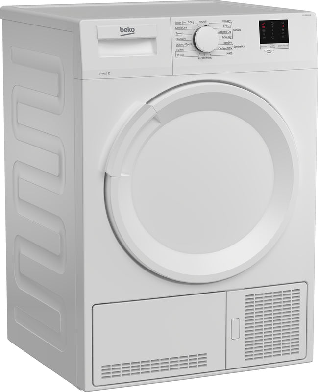 Beko DTLCE80041W 8kg Condenser Tumble Dryer