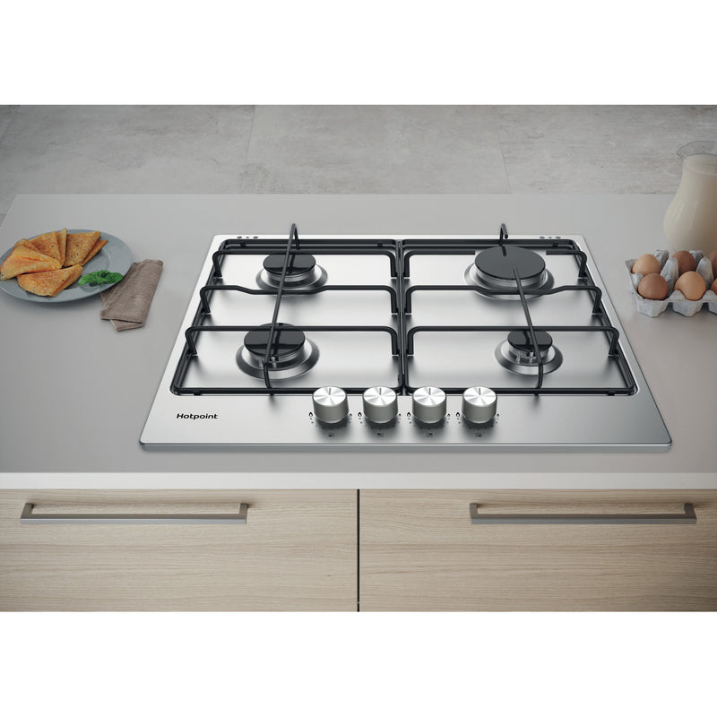 Hotpoint PPH 60P F IX UK 59cm Gas Hob