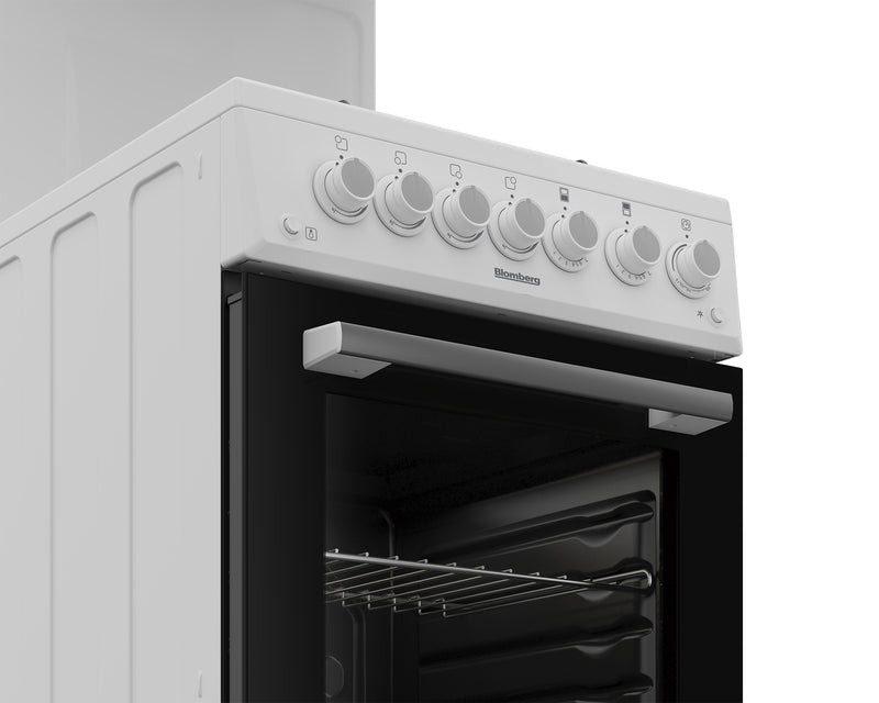 Blomberg GGS9151W 50cm Gas Single Oven Freestanding Cooker