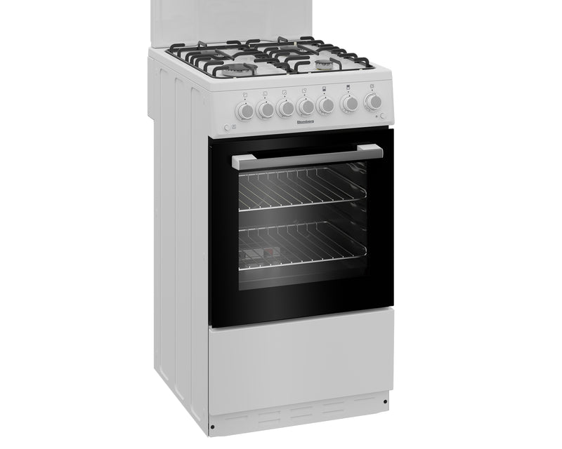 Blomberg GGS9151W 50cm Gas Single Oven Freestanding Cooker