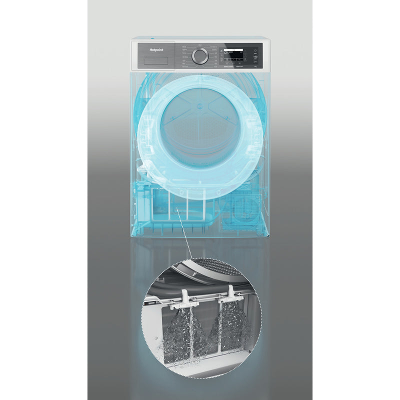 Hotpoint H8 D93WB UK 9kg Heat Pump Tumble Dryer