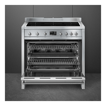 Smeg A1PYID-9 Classic Opera 90cm Induction Range Cooker - Stainless Steel