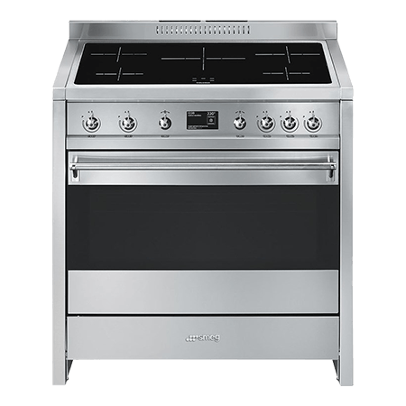 Smeg A1PYID-9 Classic Opera 90cm Induction Range Cooker - Stainless Steel