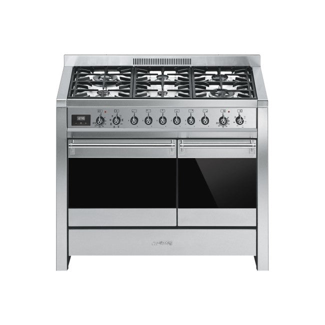 Smeg A2-81 Classic Opera 100cm Dual Fuel Range Cooker - Stainless Steel