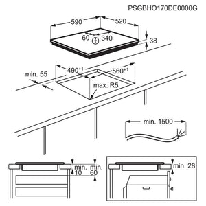 AEG HRX64360C 60cm Ceramic Hob