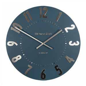 Thomas Kent 50cm Mulberry Wall Clock - Midnight Blue