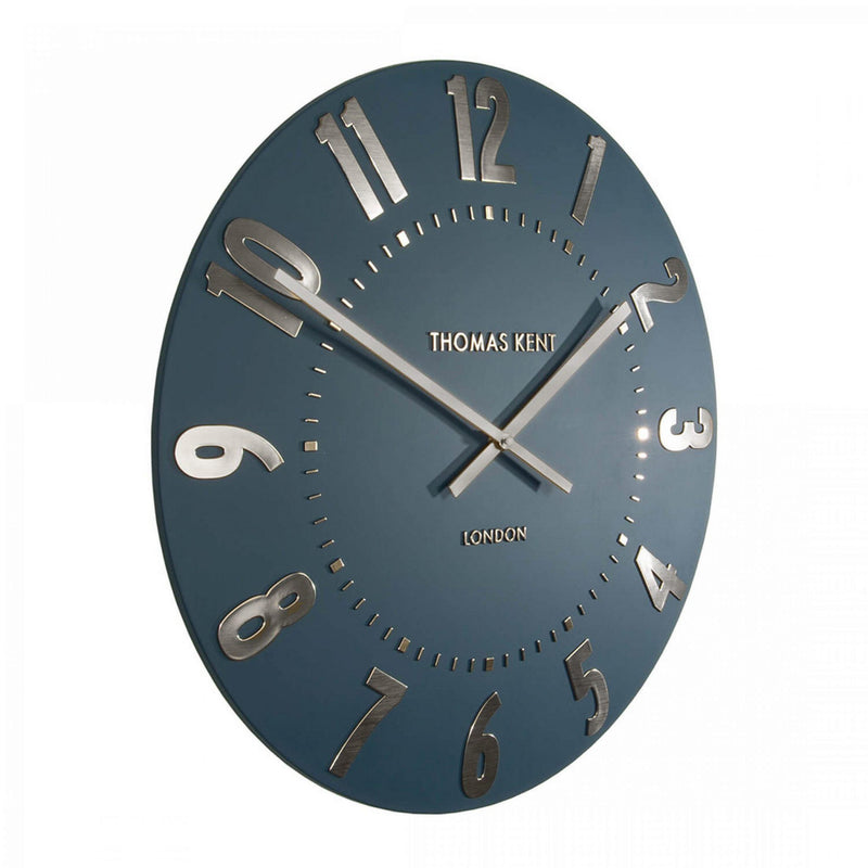 Thomas Kent 50cm Mulberry Wall Clock - Midnight Blue
