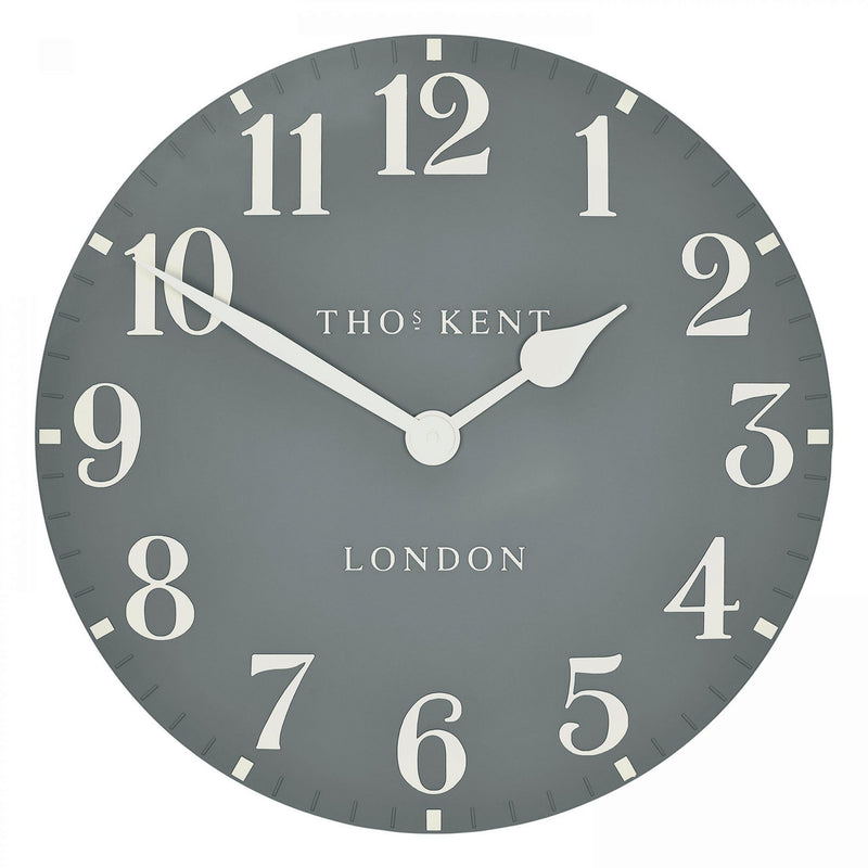 Thomas Kent 50cm Arabic Wall Clock - Flax Blue