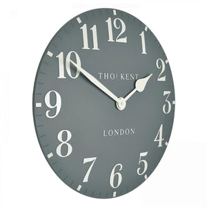 Thomas Kent 50cm Arabic Wall Clock - Flax Blue