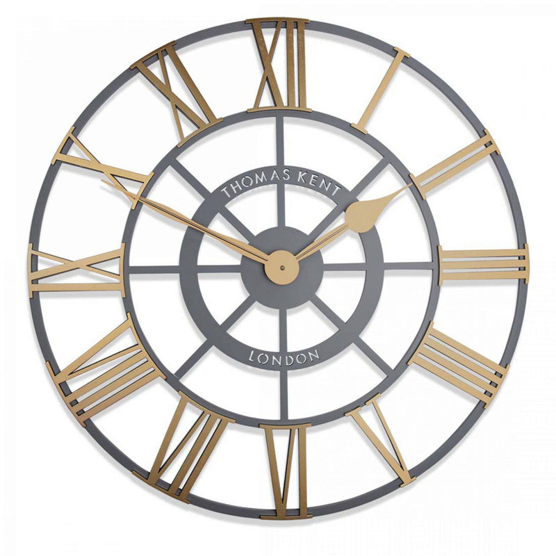 Thomas Kent 61cm Evening Star Grand Clock - Brass