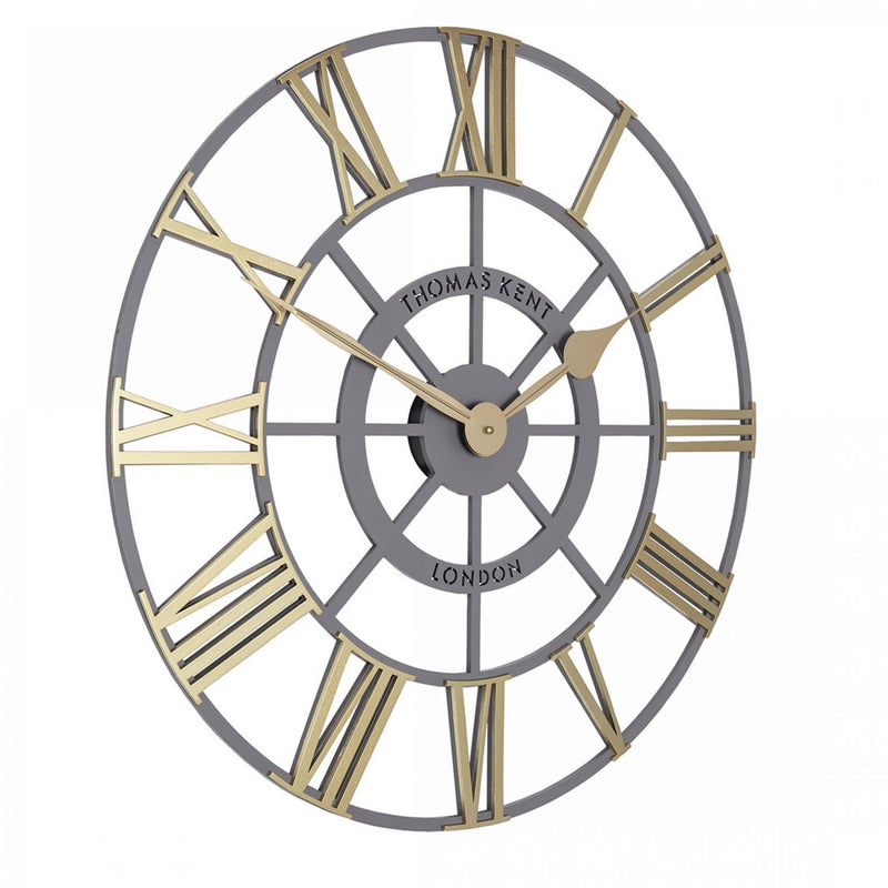 Thomas Kent 61cm Evening Star Grand Clock - Brass
